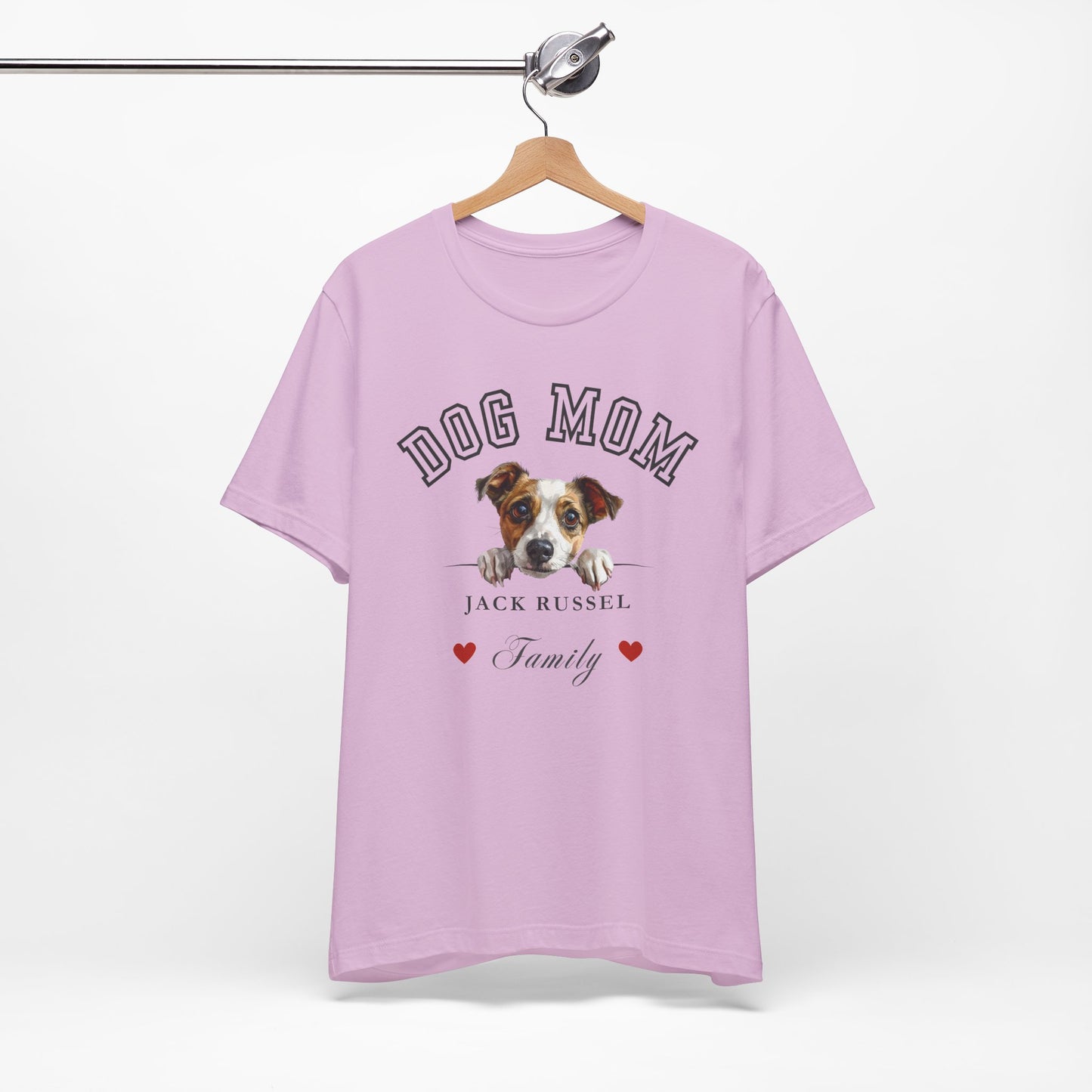 Jack Russel Mom Family T-Shirt - Mother’s Day Gift for Dog Lovers