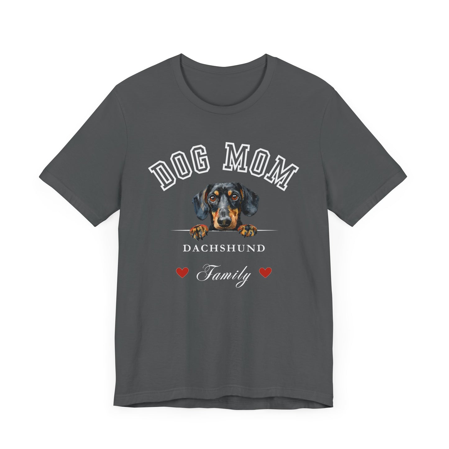 Dachshund Mom Family T-Shirt - Mother’s Day Gift for Dog Lovers