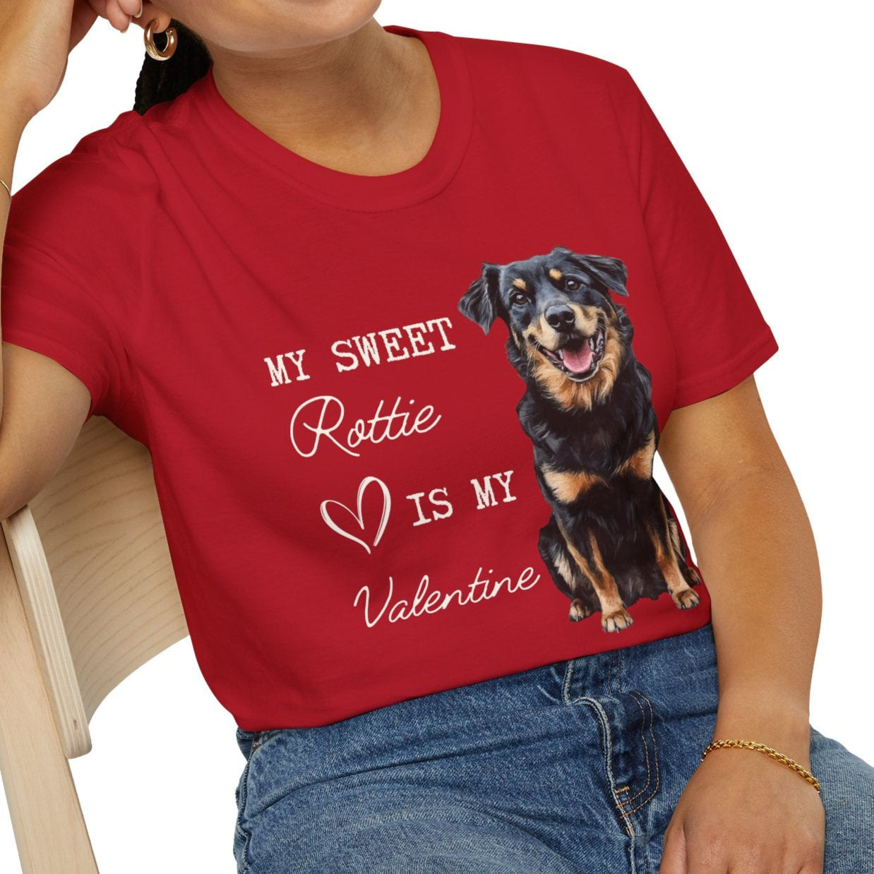 Rottweiler - My Sweet Rottie is My Valentine - T-shirt