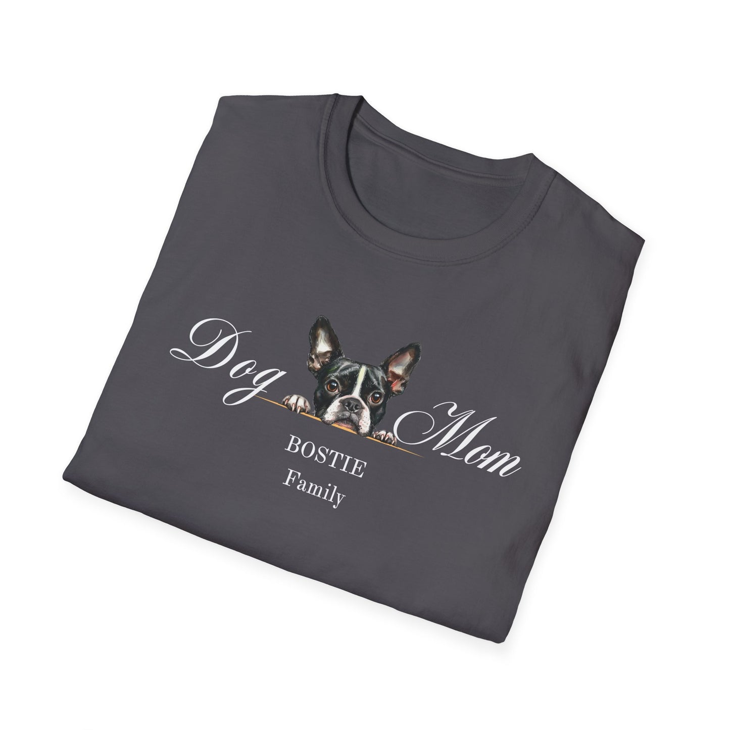 Boston Terrier Mom Tee – For Stylish Dog Moms Everywhere