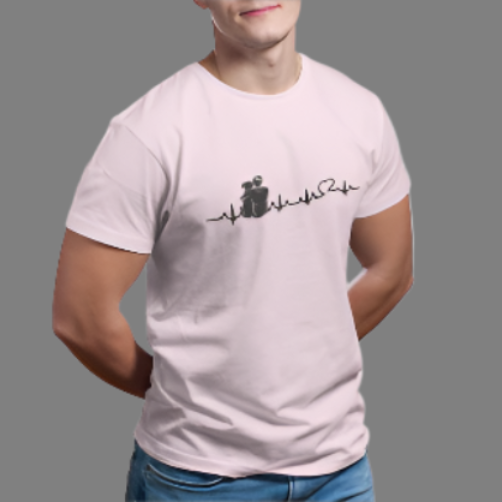 Dog Dad Pulse Line Tee