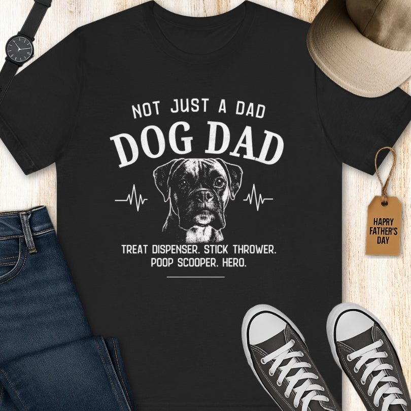 Boxer Dog Dad T-shirt