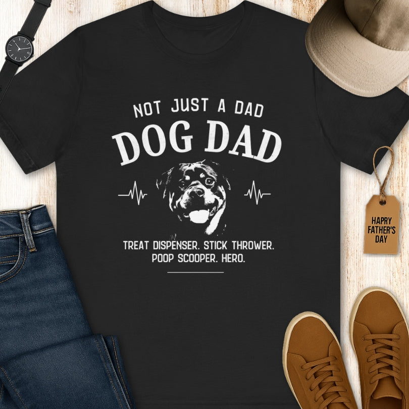 Rottweiler Dog Dad T-shirt