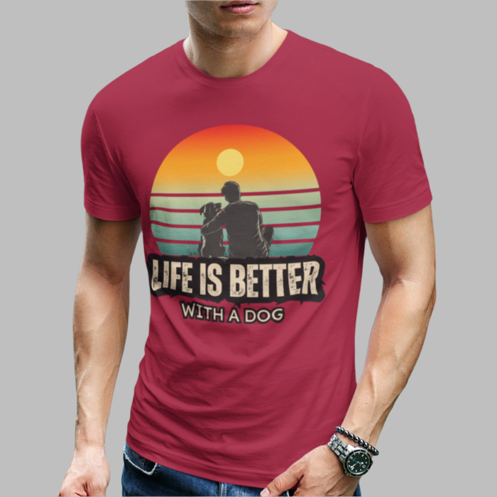 Life Is Better With A Dog - Dog Dad Edition Shirt