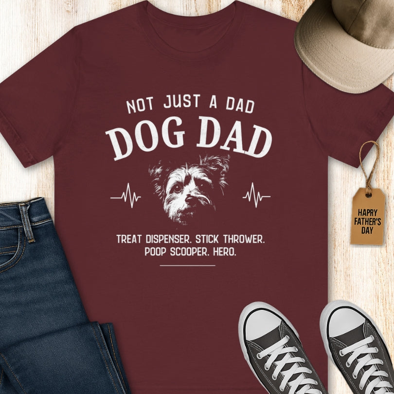 Yorkie Dog Dad T-shirt