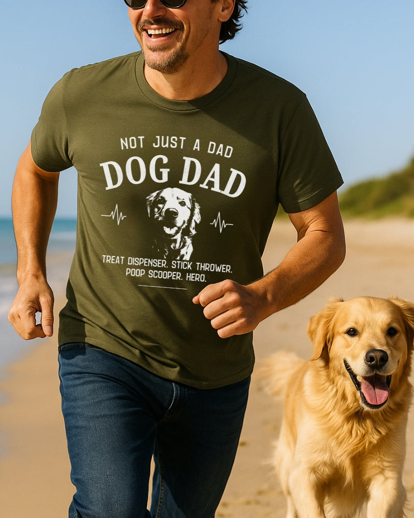 Golden Retriever Dog Dad T-shirt