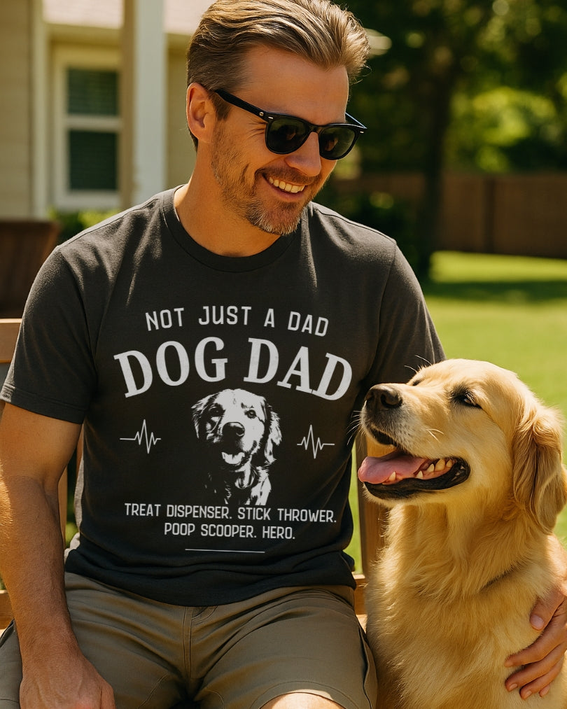 Golden Retriever Dog Dad T-shirt