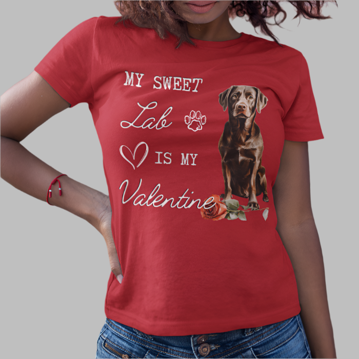 valentine chocolate valentine shirt woman model