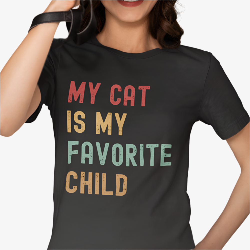 "My Cat is My Favorite Child" T-Shirt
