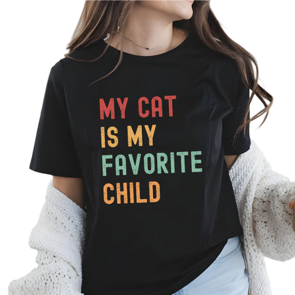 "My Cat is My Favorite Child" T-Shirt