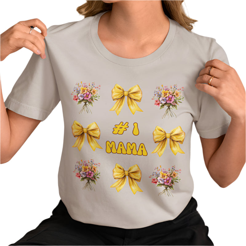 floral mama shirt