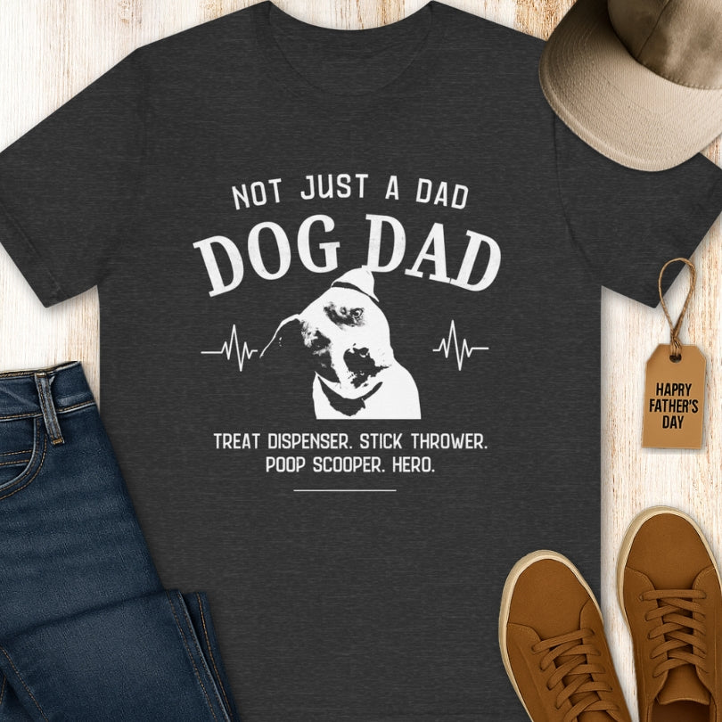 Pit Bull Dog Dad T-shirt