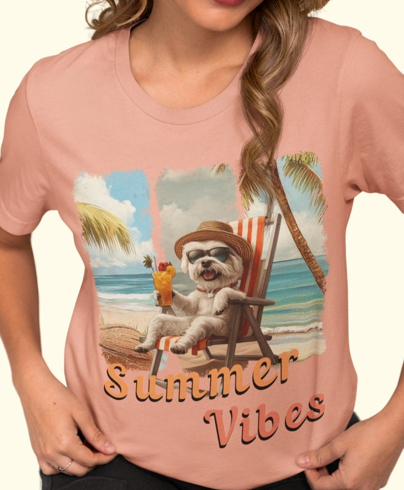 Summer Vibes – Chill Mode WestieT-Shirt