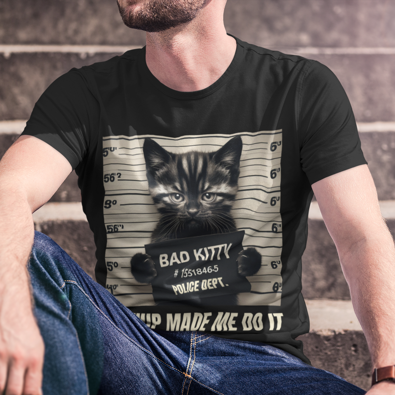 "Catnip Made Me Do It" Unisex Softstyle T-Shirt