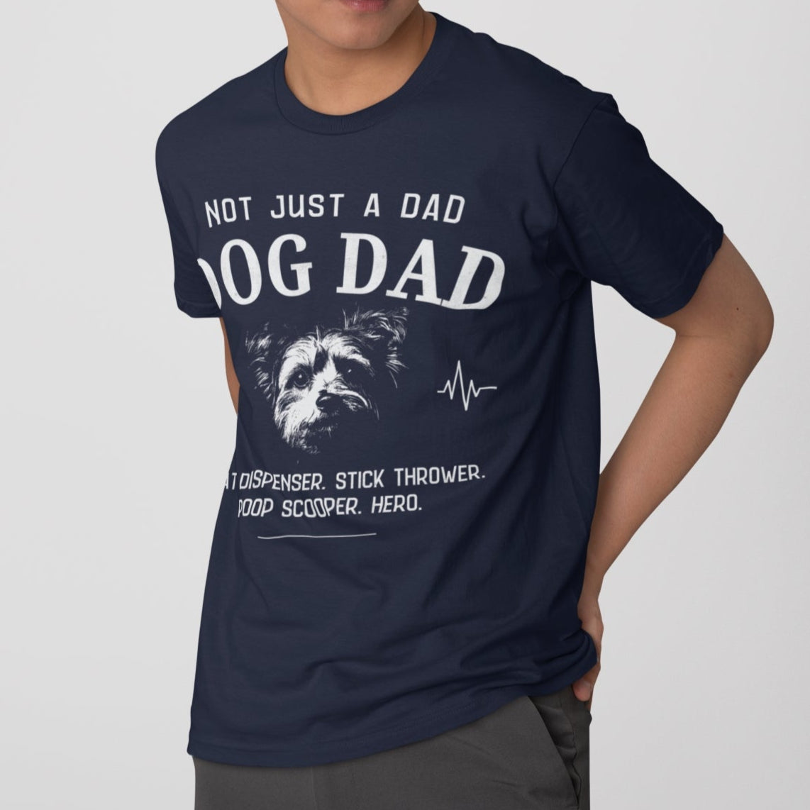 Yorkie Dog Dad T-shirt