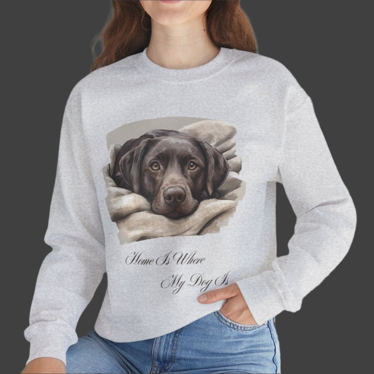 Chocolate Labrador Retriever Sweater