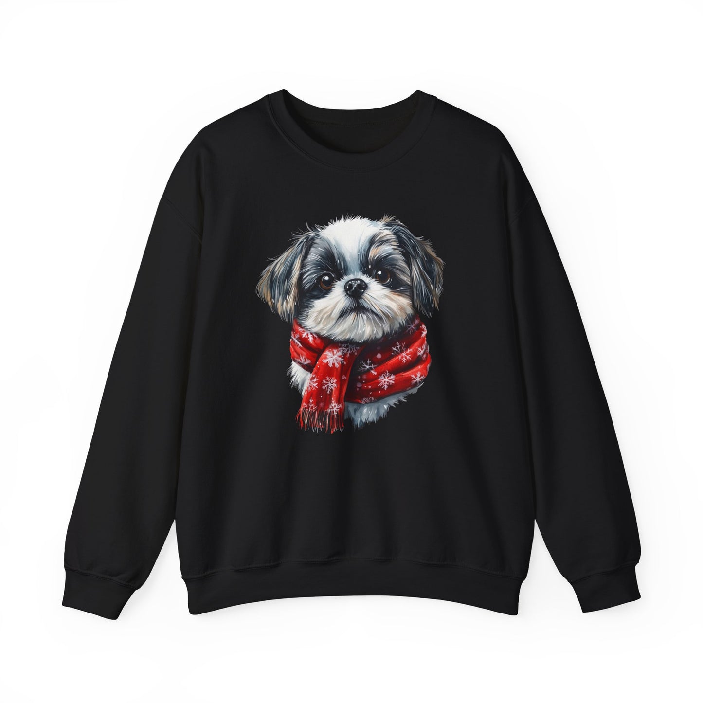 Festive Shih Tzu Christmas Sweater