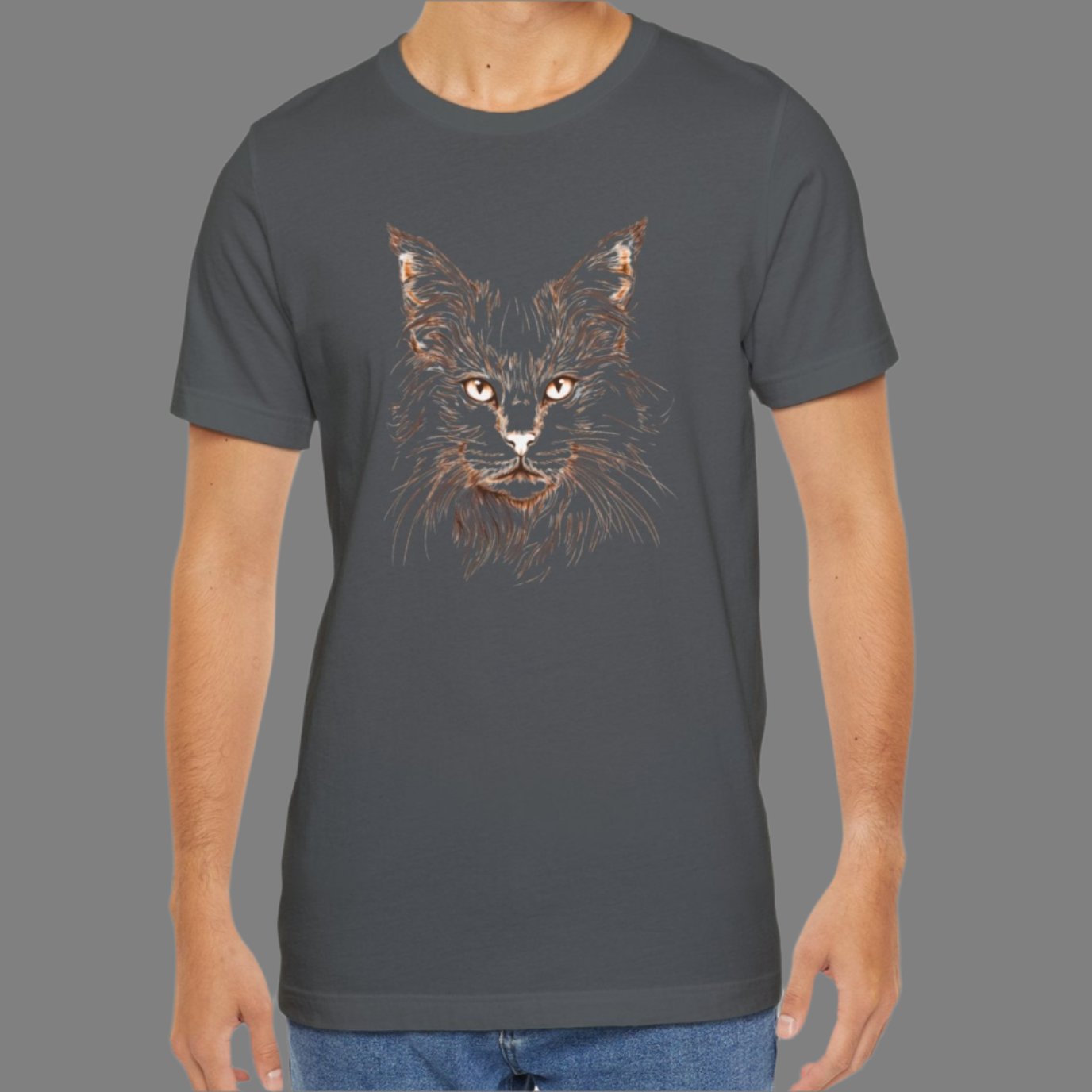 Maine Coon Unisex Jersey T-Shirt