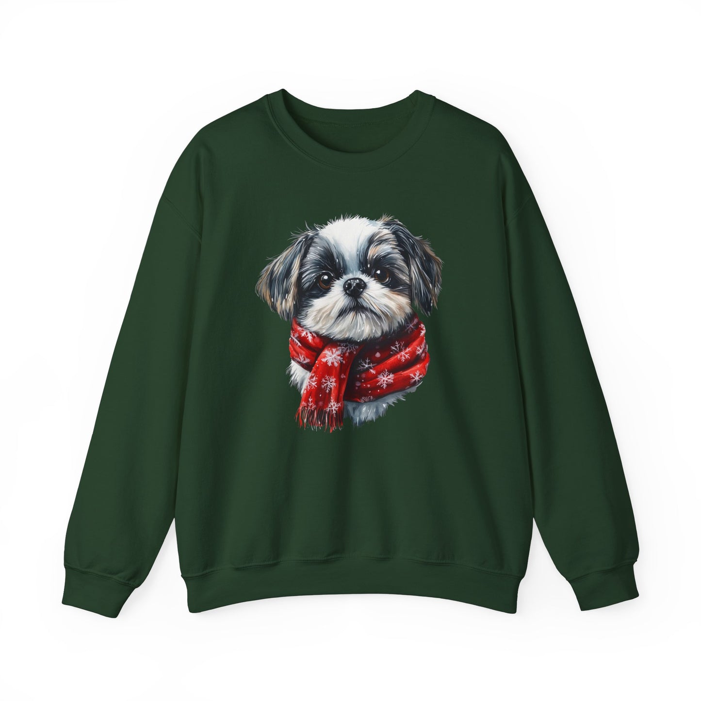 Festive Shih Tzu Christmas Sweater