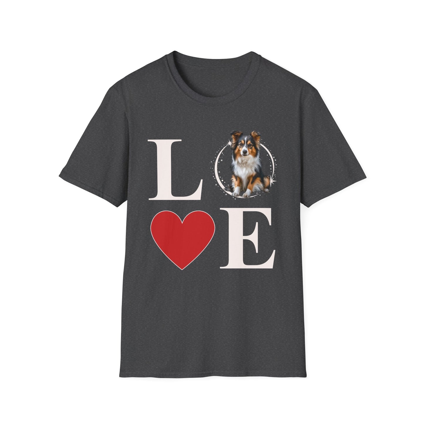 Shetland Sheepdog (Sheltie) Love T-Shirt