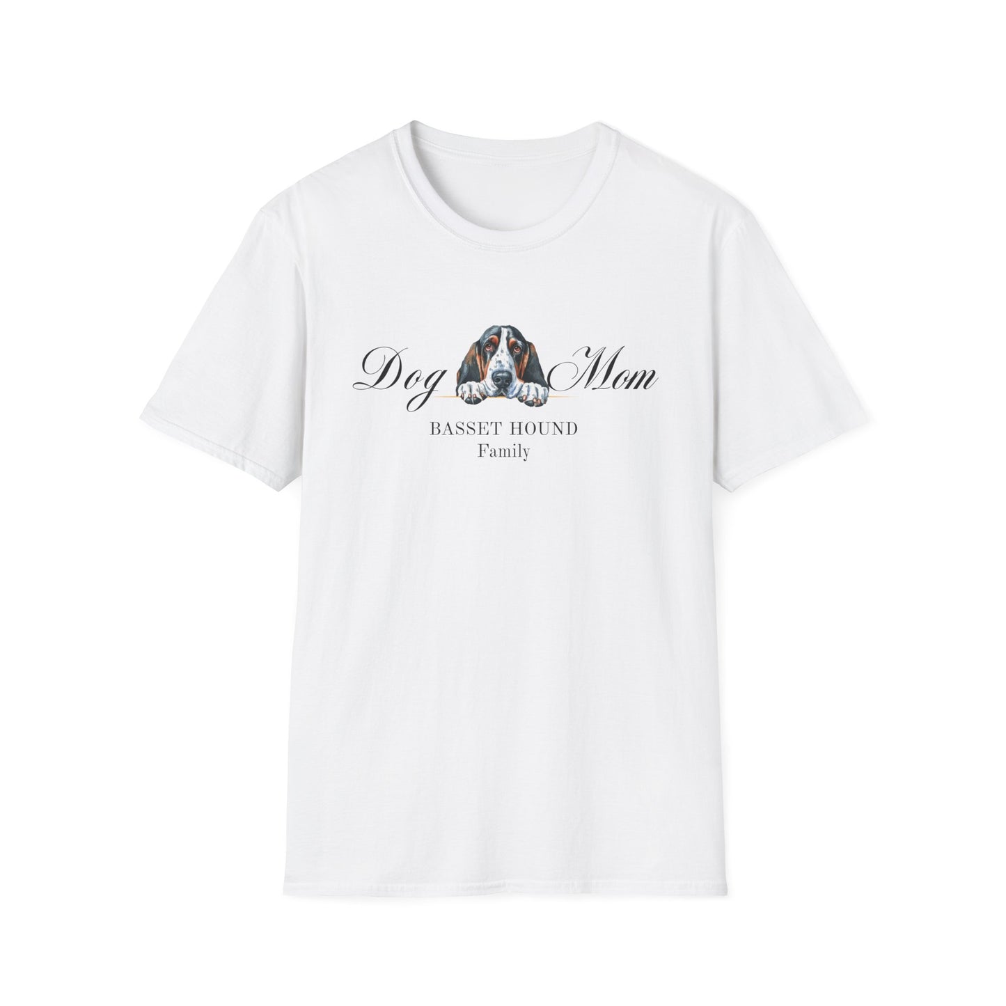 Basset Hound Dog Mom T-Shirt