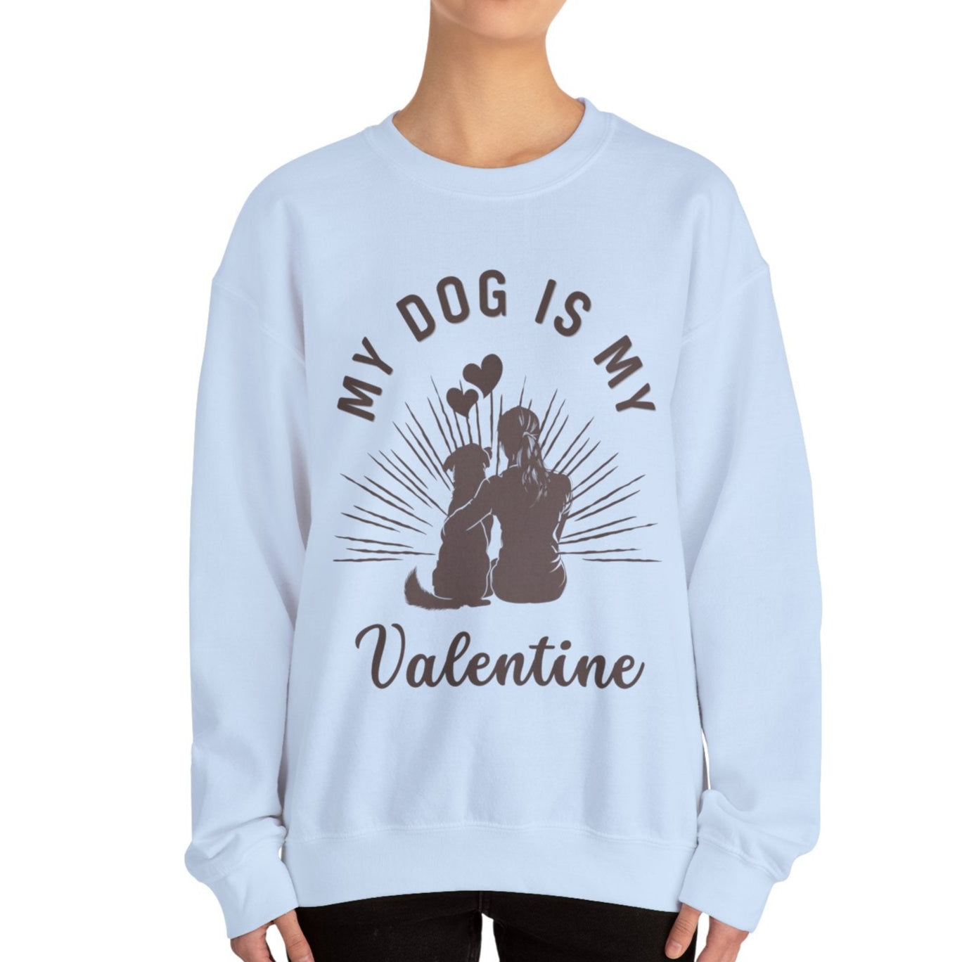 My Dog, My Valentine - Dog Mom Edition Sweater