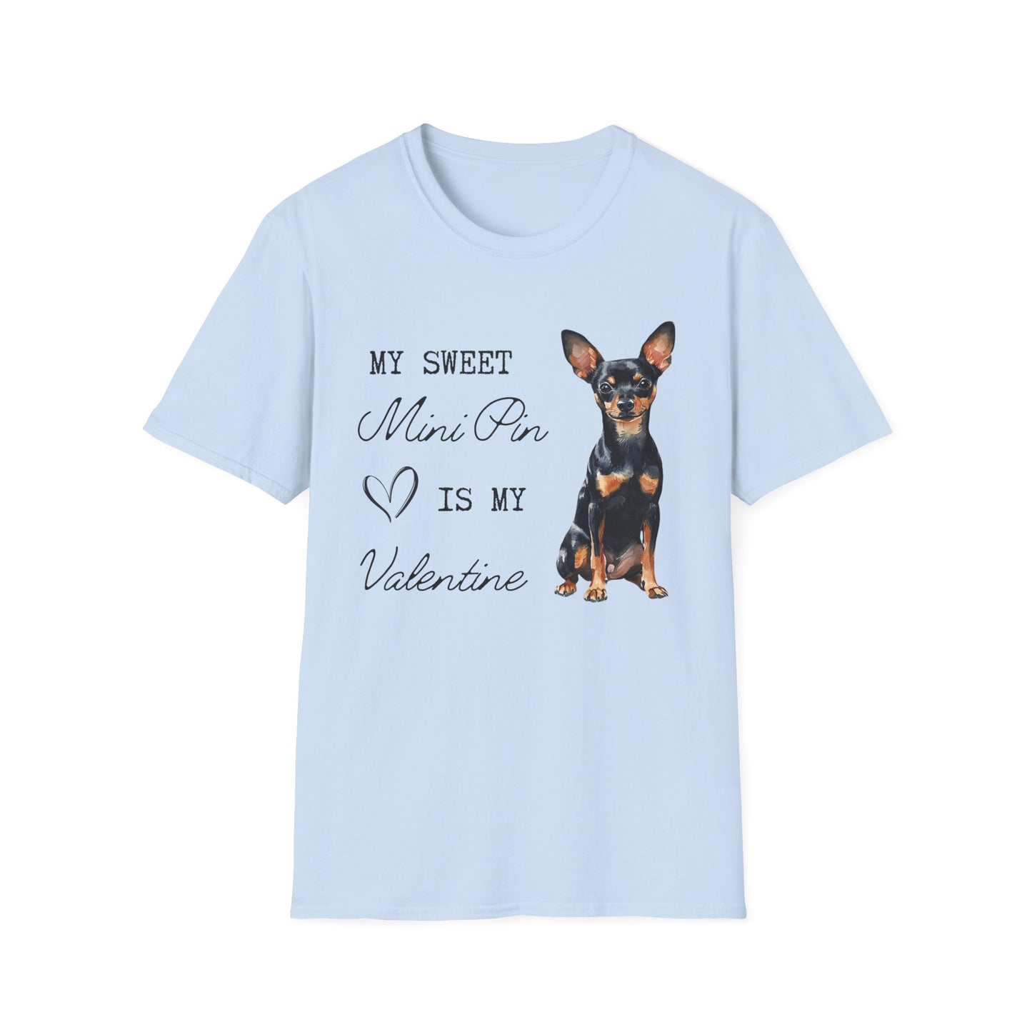 Miniature Pinscher Lover Valentine's Shirt