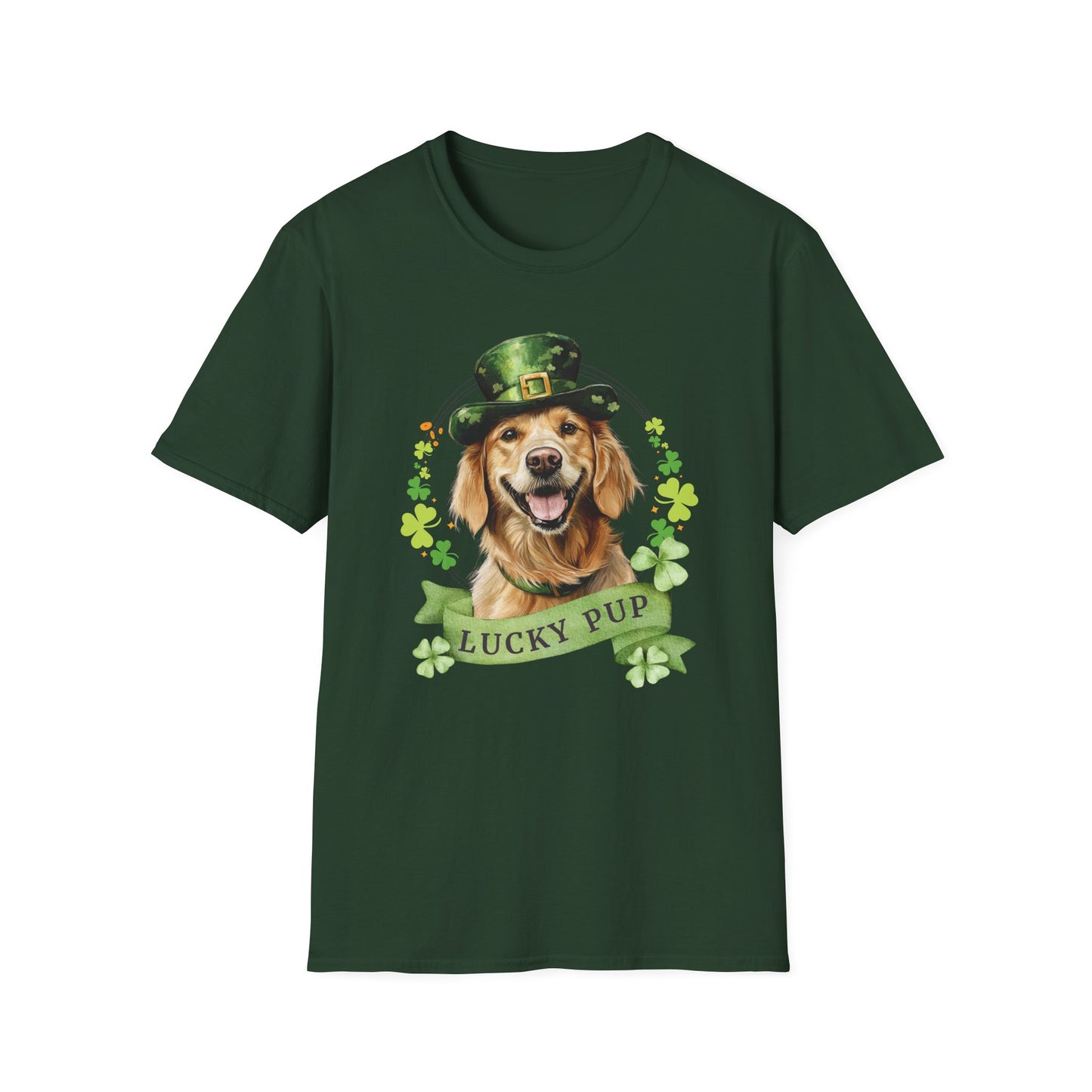 Golden Retriever -  St. Patrick’s Day Dog Lover T-Shirt