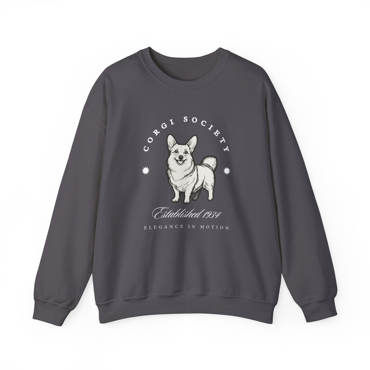 Corgi Society Retro-Style Sweatshirt