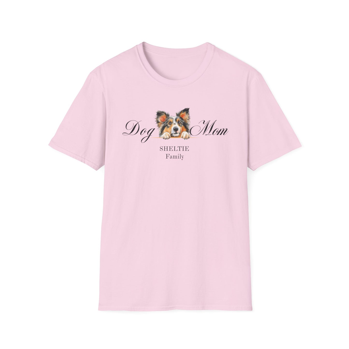 Shetland Sheepdog - Sheltie Dog Mom T-Shirt