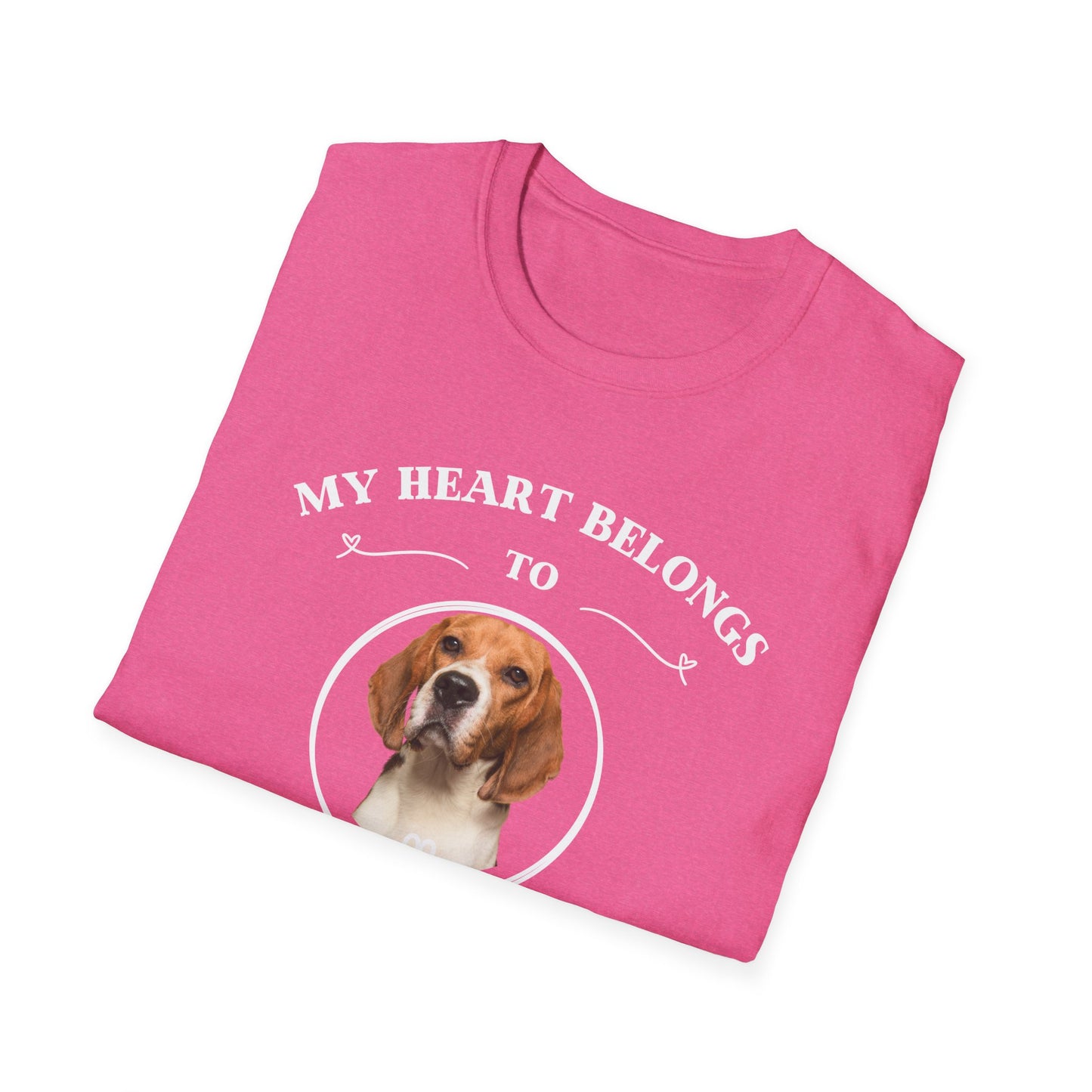 Custom Pet Lover T-shirt - Valentine's Day Gift for Dog Lovers, Cat lovers, Pet Enthusiasts