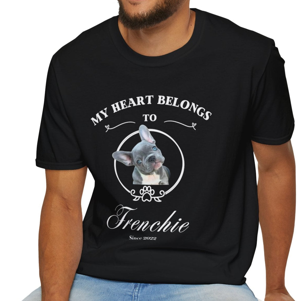 Custom Pet Lover T-shirt - Valentine's Day Gift for Dog Lovers, Cat lovers, Pet Enthusiasts