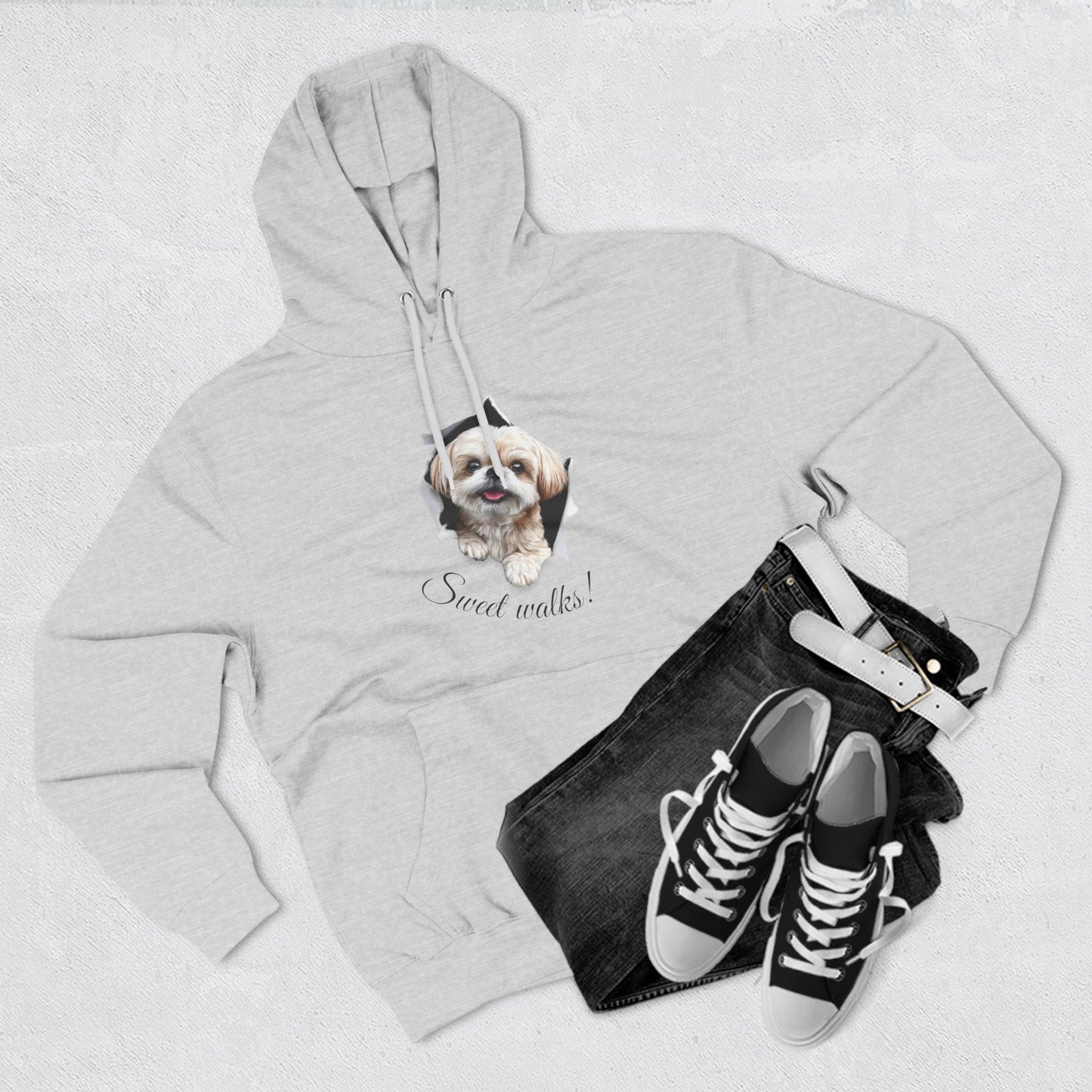 Sweet Walks Maltese Puppy Hoodie