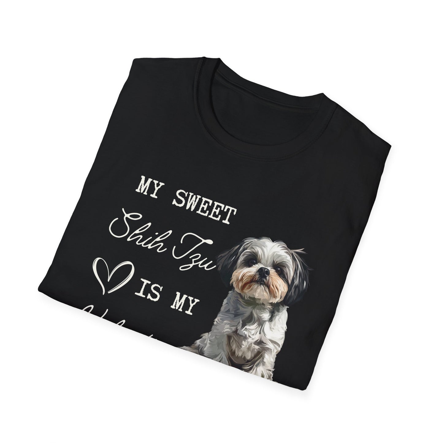 Shih Tzu - My Sweet Shih Tzu is My Valentine - T-shirt