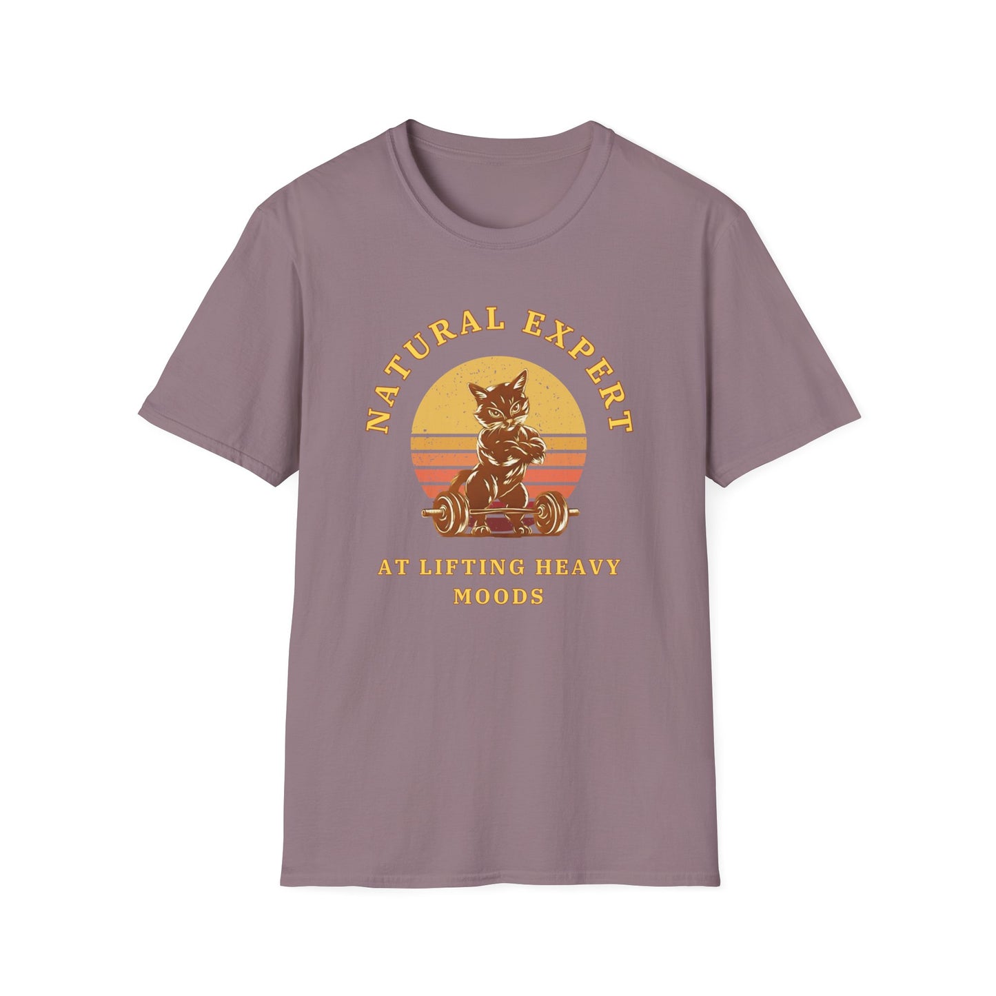 Natural Expert at Lifting Heavy Moods - Unisex Softstyle T-Shirt