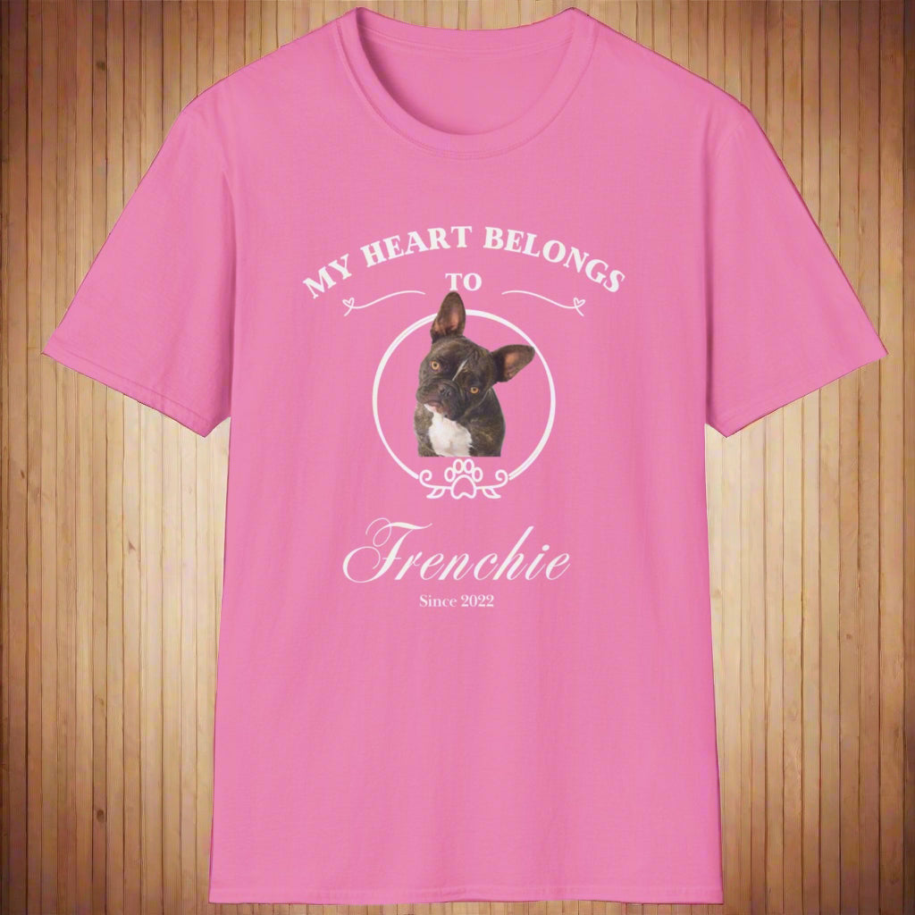 Custom Pet Lover T-shirt - Valentine's Day Gift for Dog Lovers, Cat lovers, Pet Enthusiasts