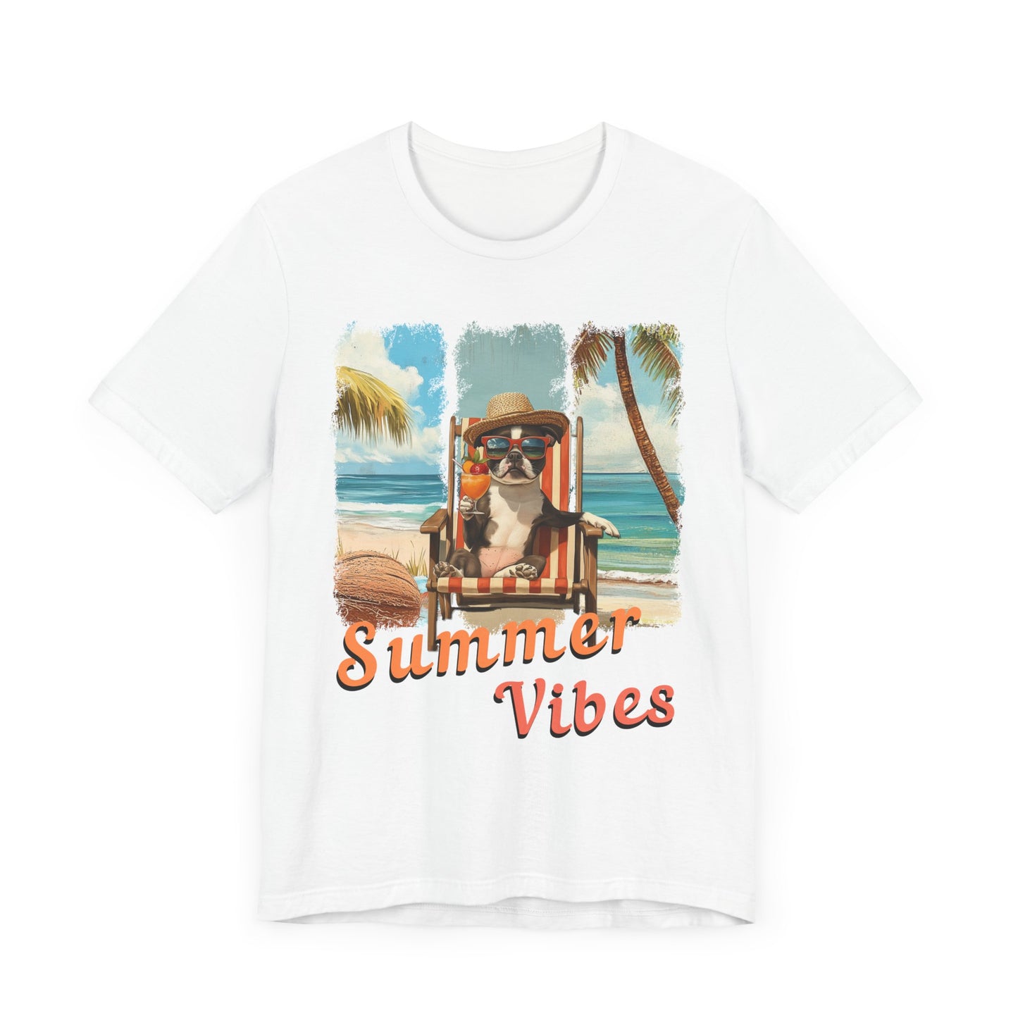 Summer Vibes – Chill Mode Bostie T-Shirt