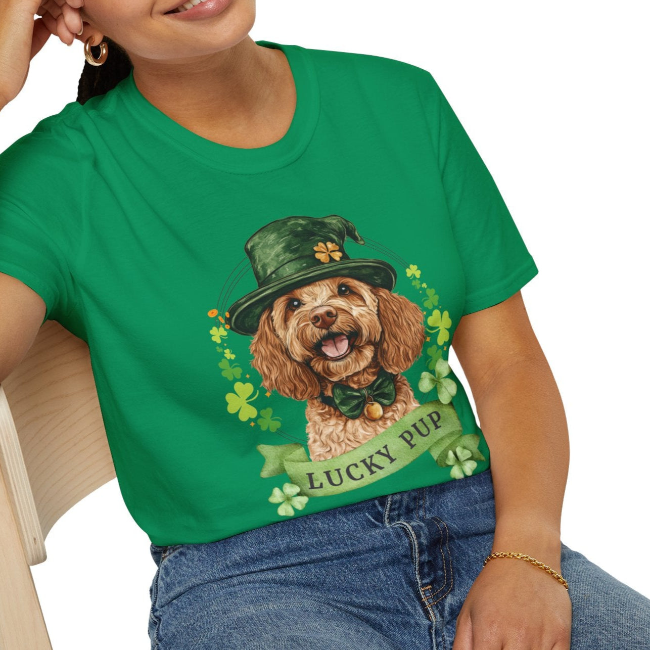 cockapoo st. patrick's day shirt