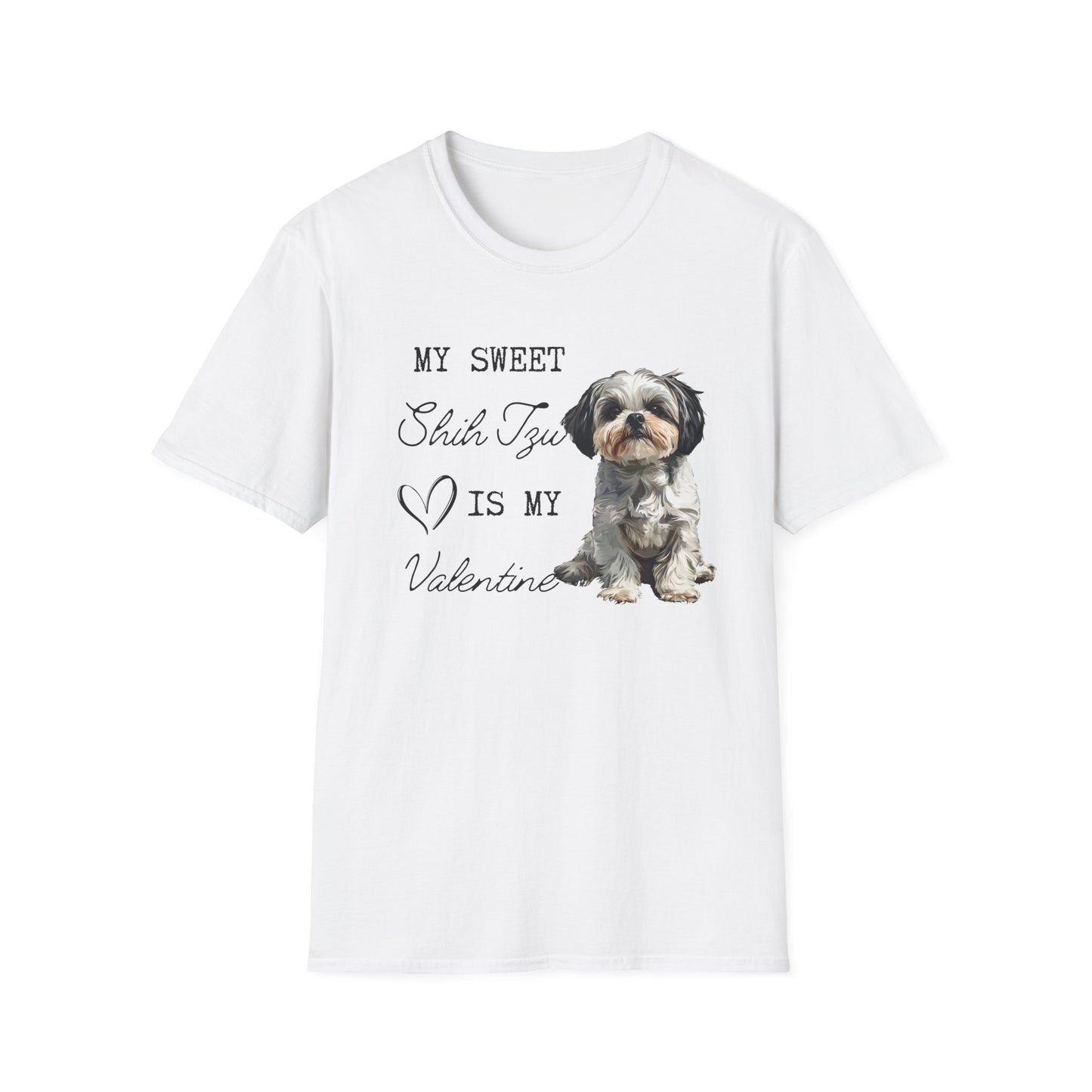 Shih Tzu - My Sweet Shih Tzu is My Valentine - T-shirt