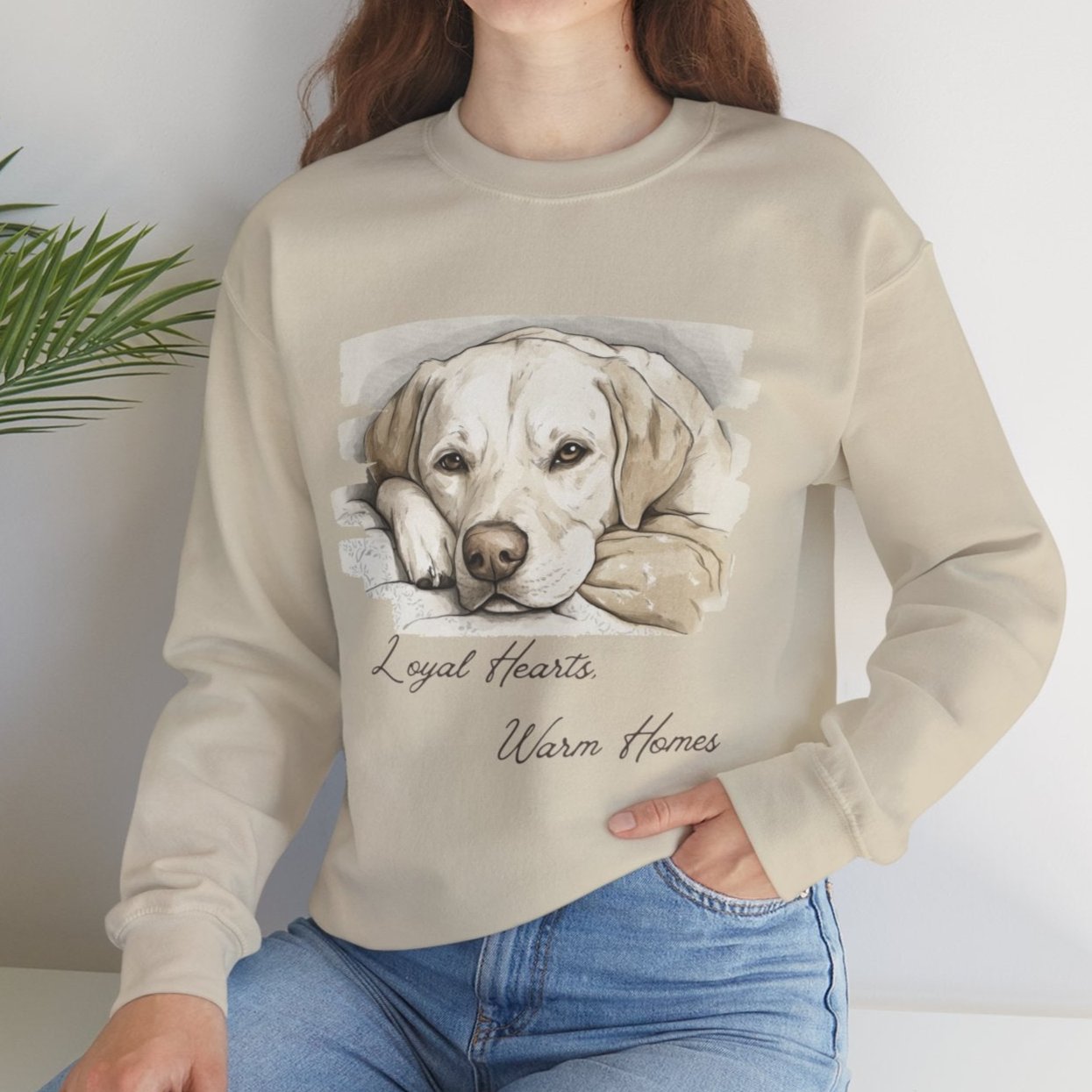 Labrador "Loyal Hearts Warm Homes" Sweater