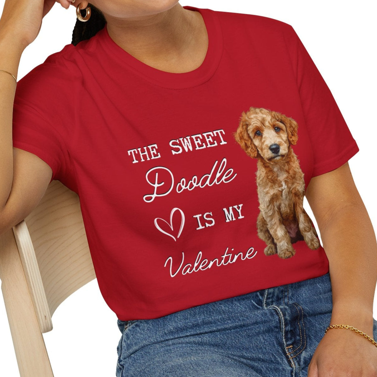 Labradoodle - The Sweet Doodle is My Valentine - Shirt