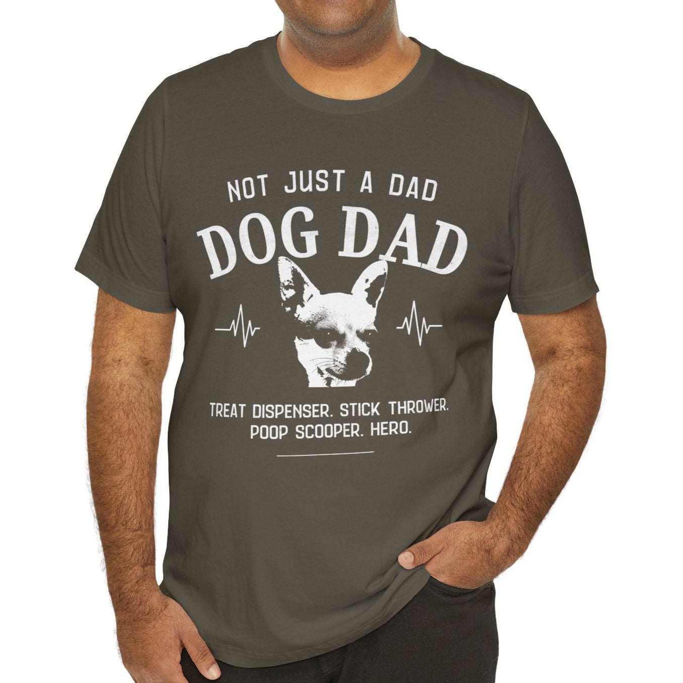 Chihuahua Dog Dad T-shirt