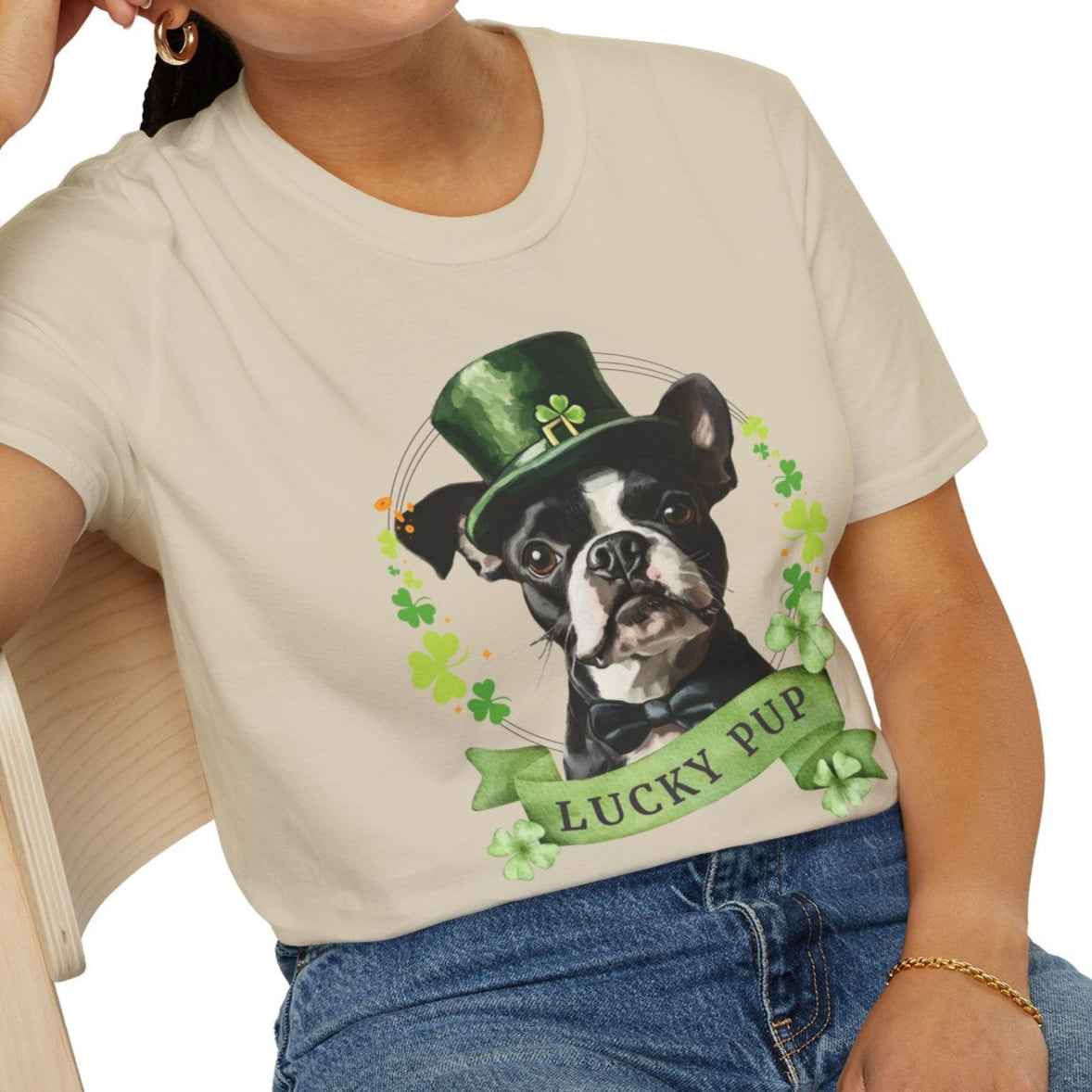 boston terrier lover st. patrick's day 