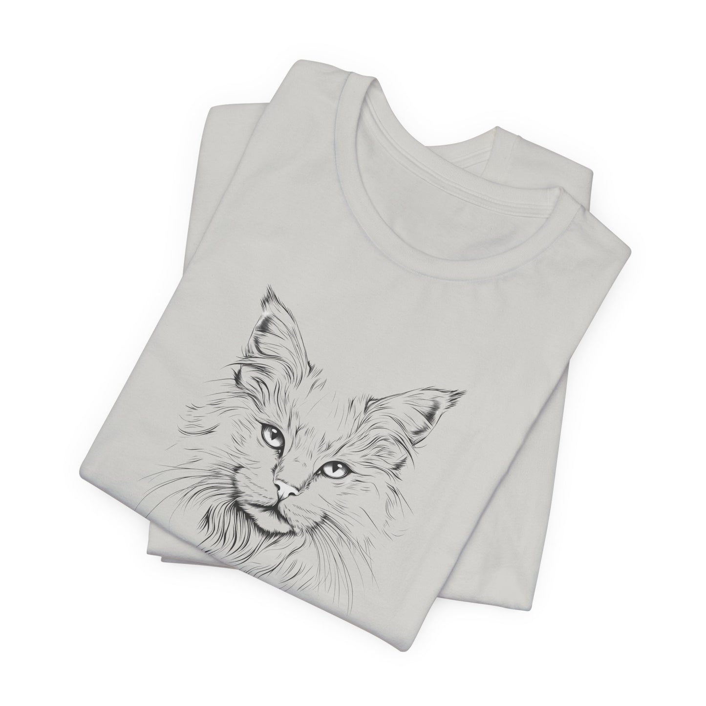 Fur Majesty Unisex Jersey T-Shirt – For the Cat Royalty Lovers