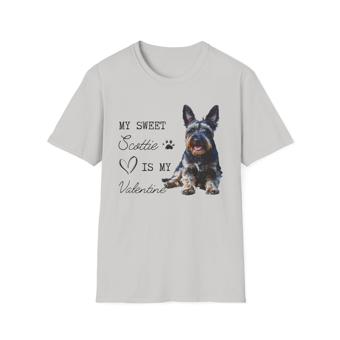 Scottish Terrier - My Sweet Scottie is My Valentine - T-shirt