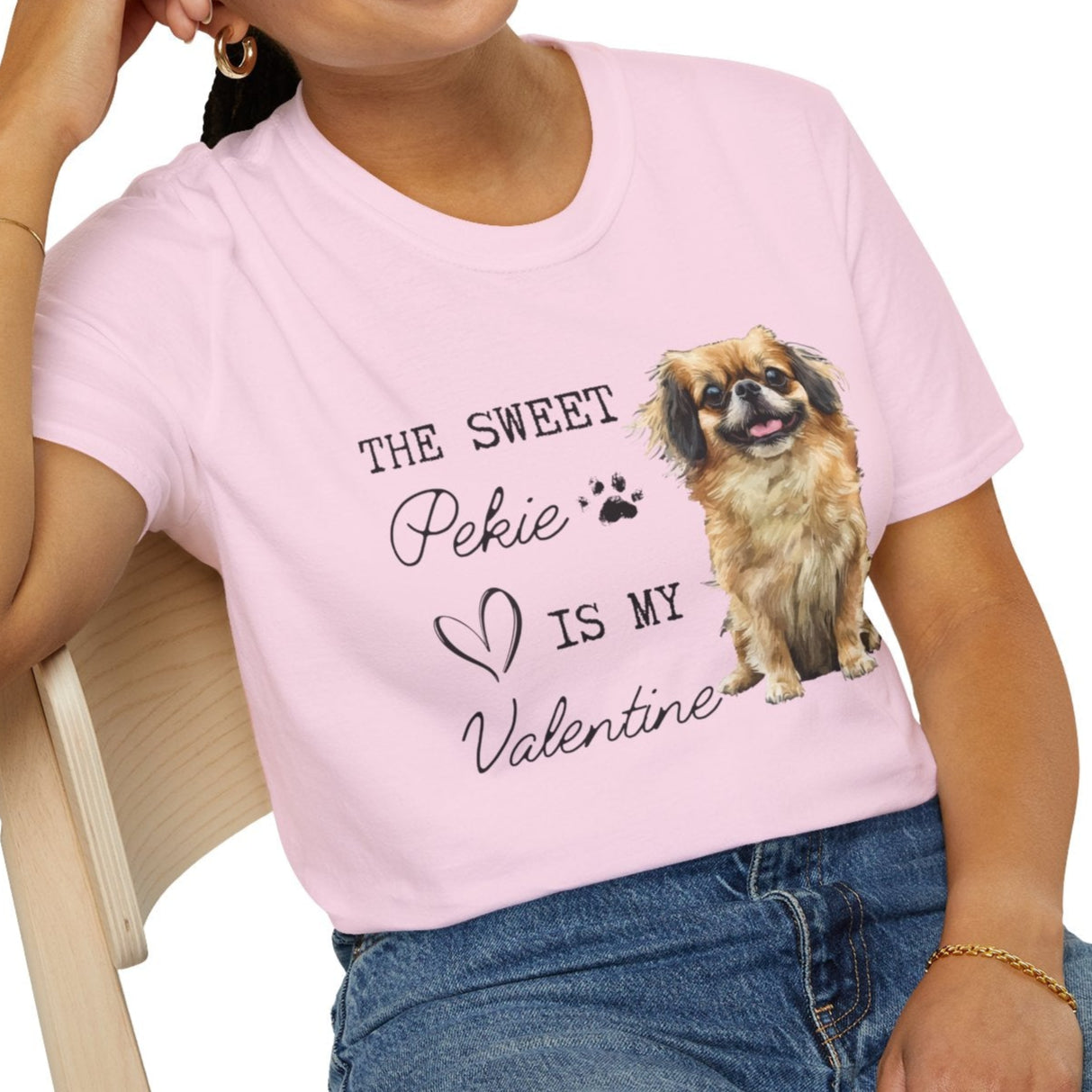 Pekignese - The Sweet Pekie is My Valentine - Shirt