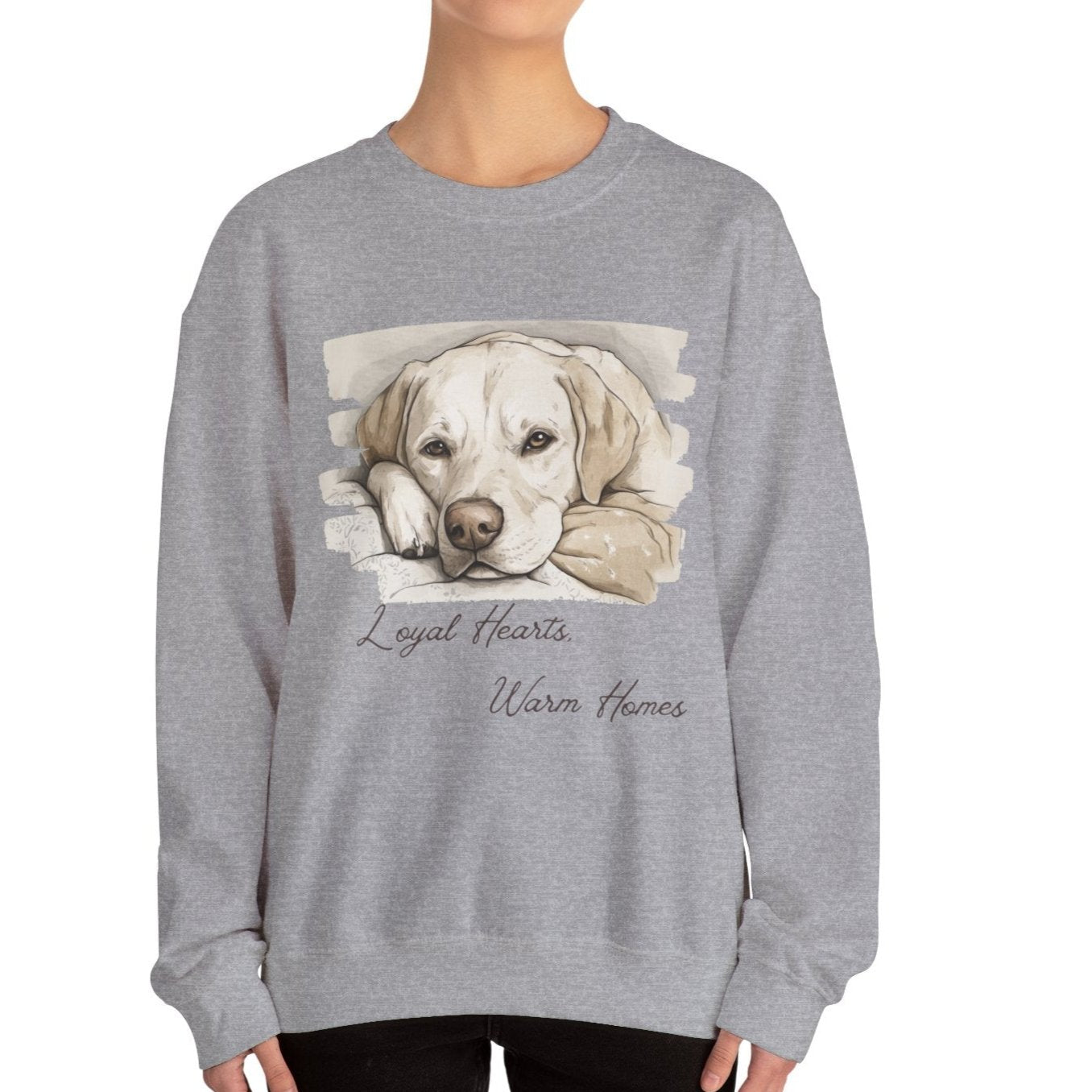 Labrador "Loyal Hearts Warm Homes" Sweater