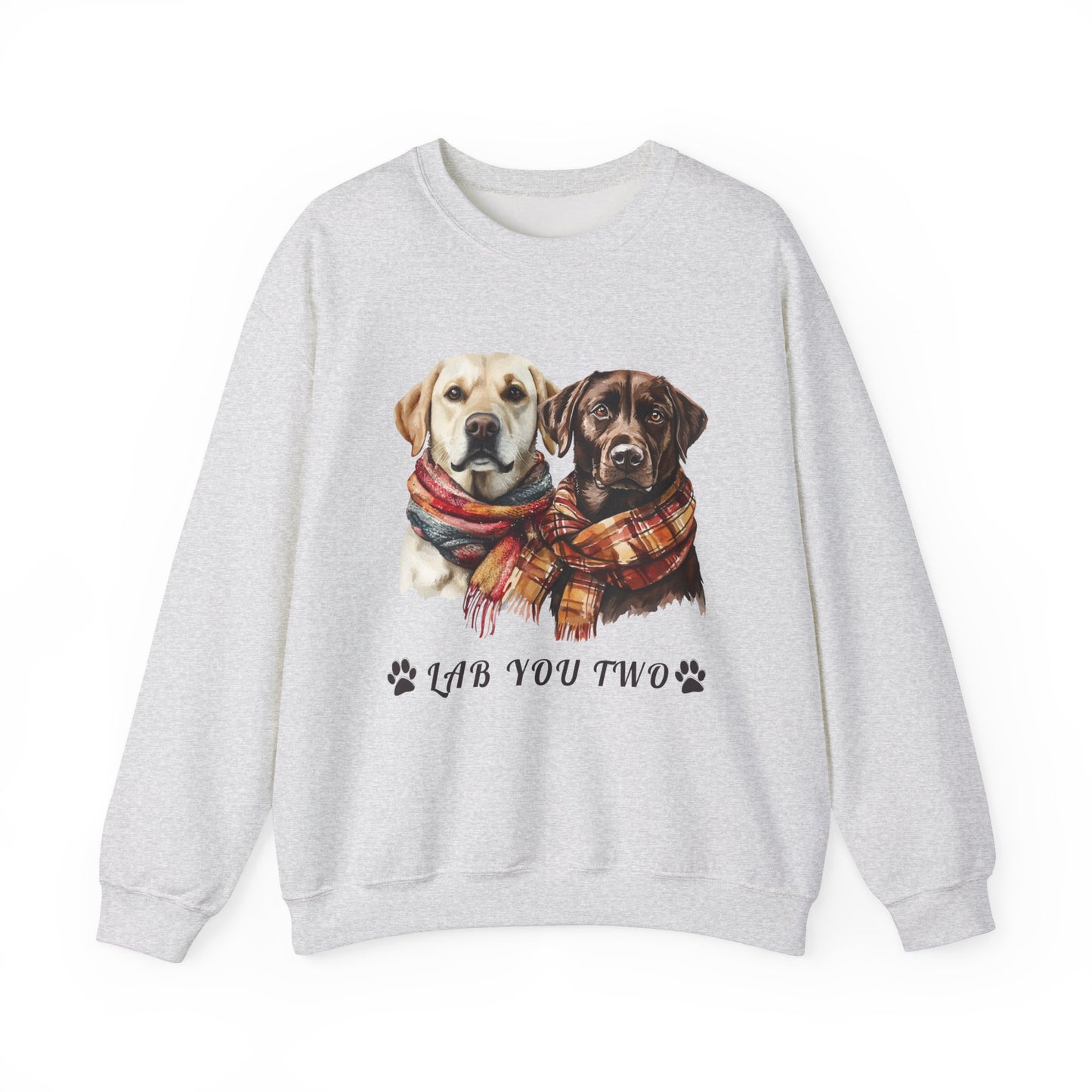 "Lab You Two" Labrador Sweatshirt – A Perfect Gift for Dog Lovers