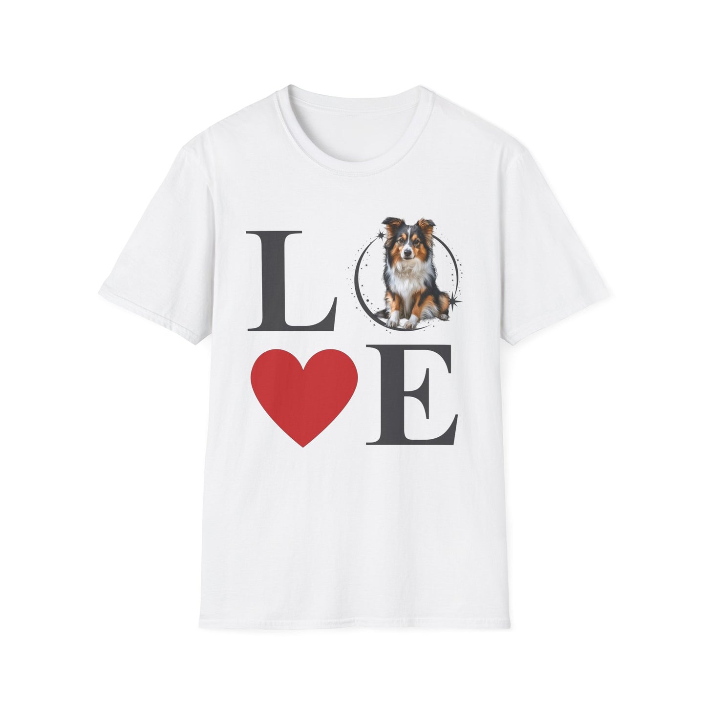 Shetland Sheepdog (Sheltie) Love T-Shirt