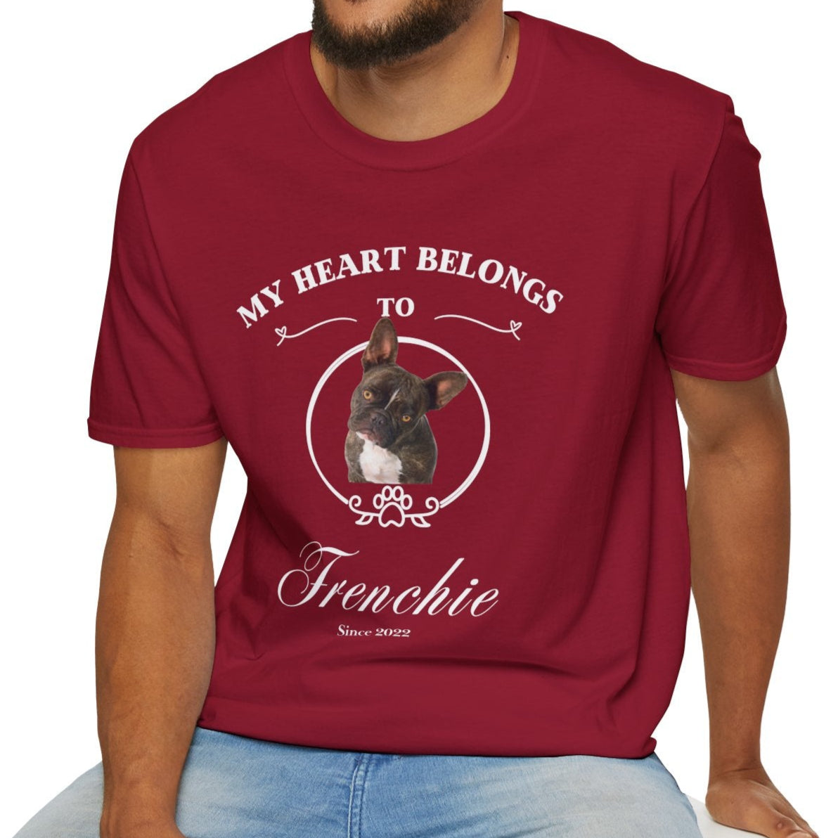 Custom Pet Lover T-shirt - Valentine's Day Gift for Dog Lovers, Cat lovers, Pet Enthusiasts